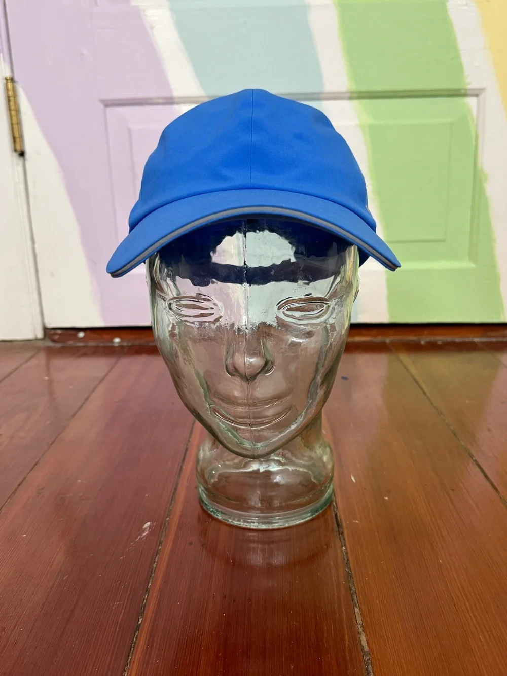 Lululemon Fast and Free Reflective Running Hat Bright Blue Sz OS 💚🍄